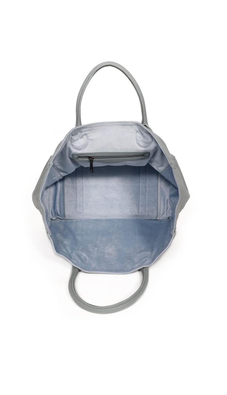 Beck Medium Classic Tote - Carlyle Blue Grey