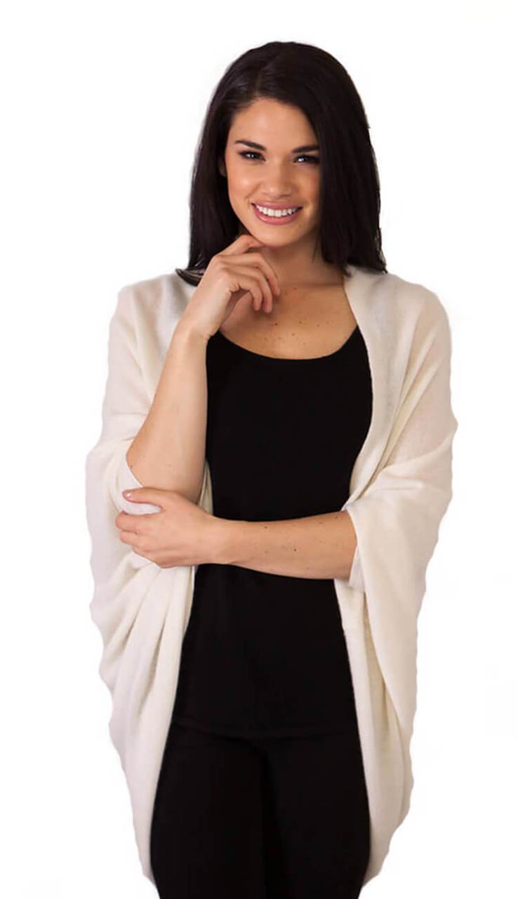 cashmere shrug wrap