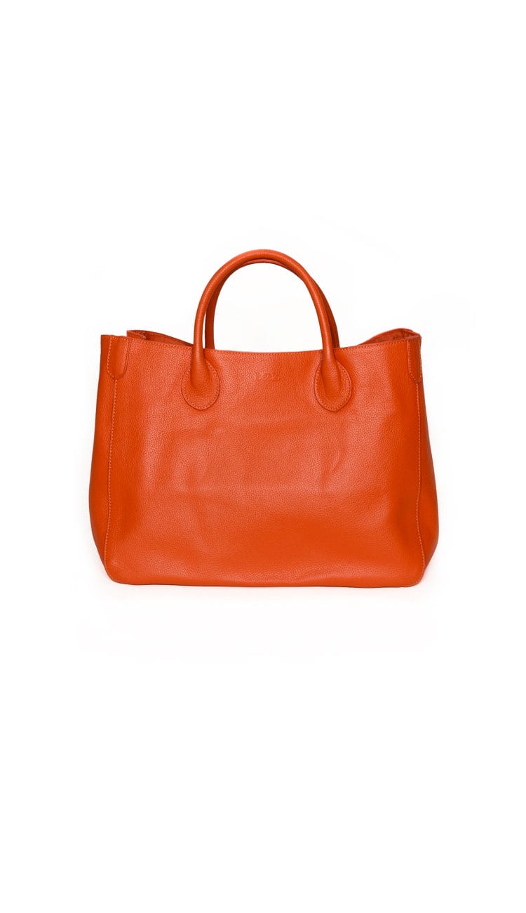 Beck Medium Classic Tote - Marie Orange