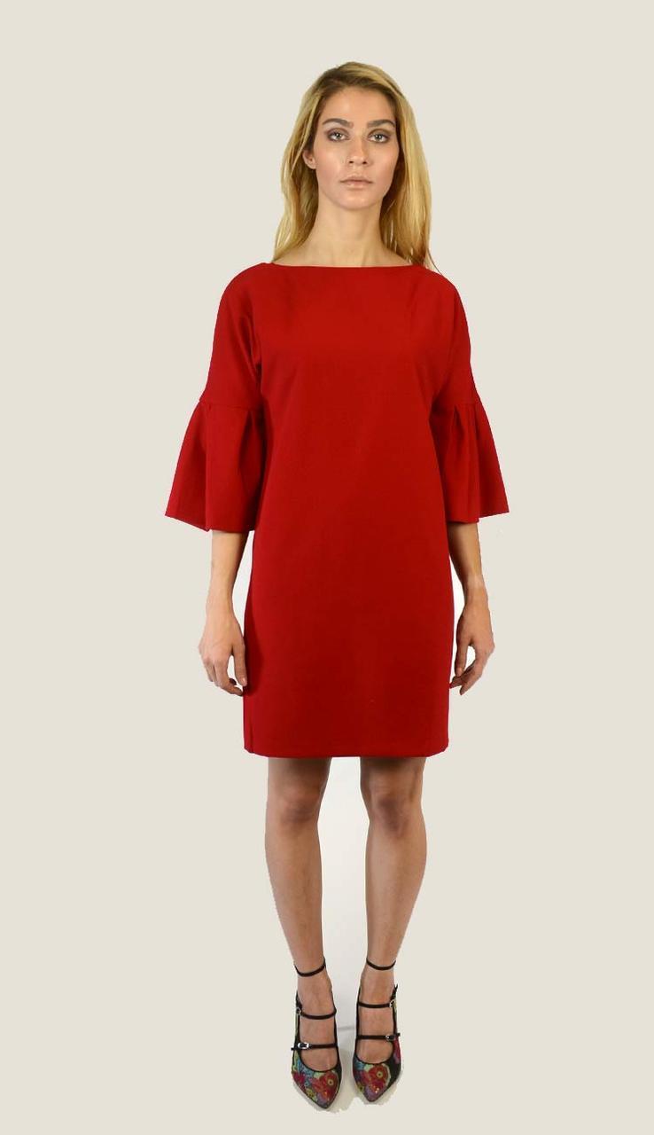 red bell dress