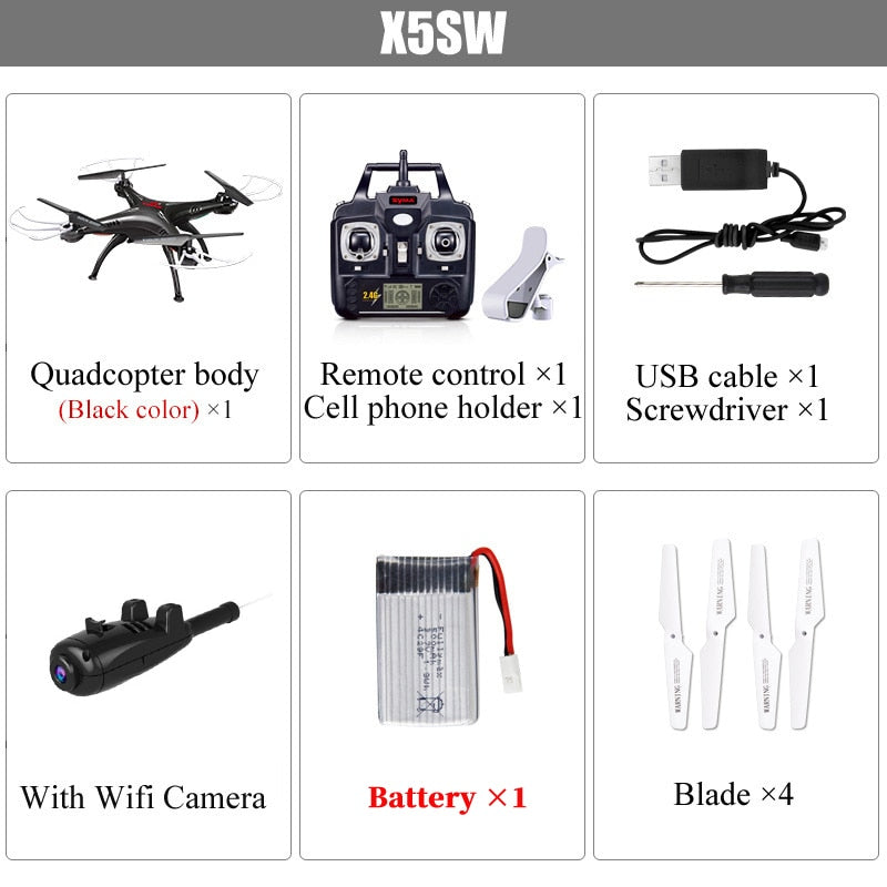 syma x5sw camera upgrade