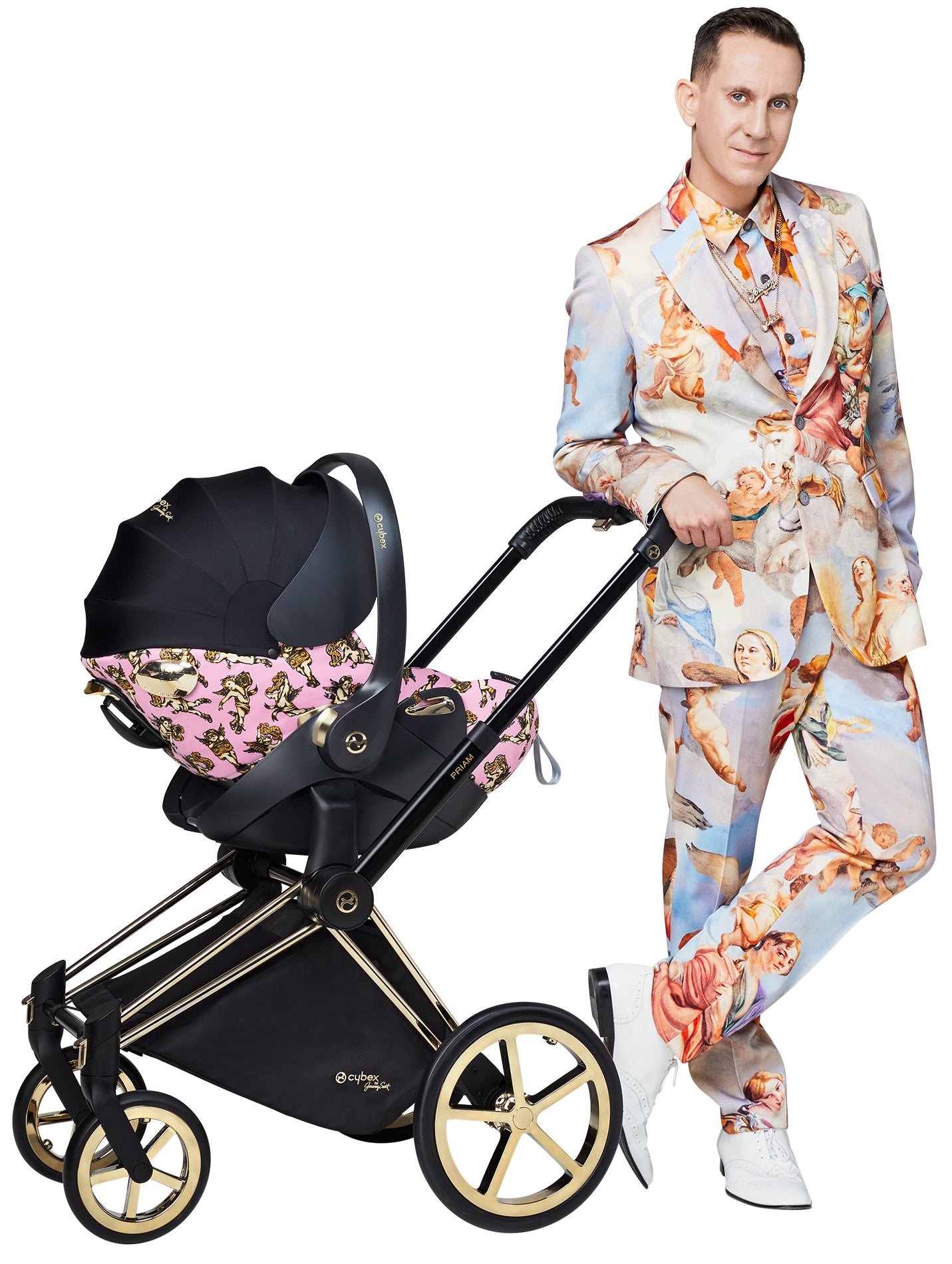 jeremy scott stroller pink