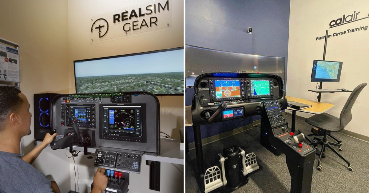 home flight simulators 