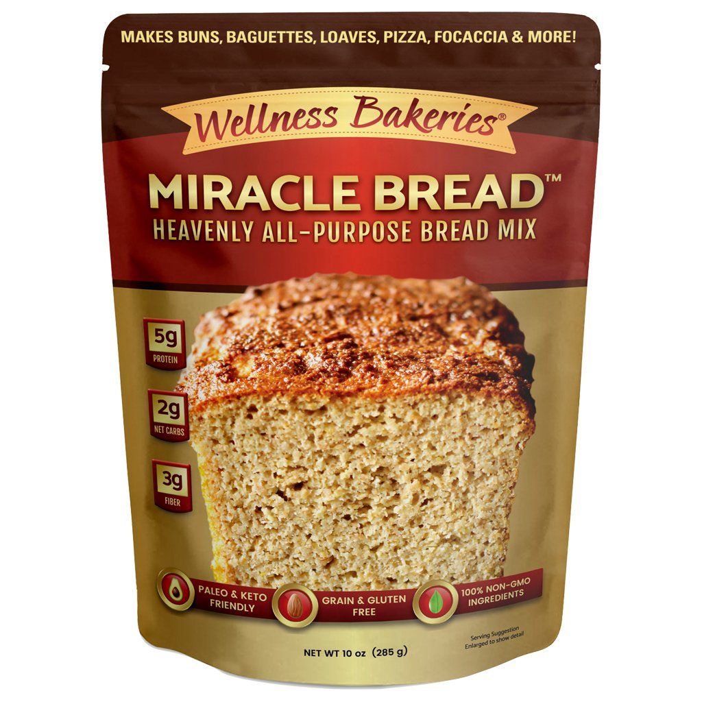 Andesbjergene sympatisk Land med statsborgerskab Miracle Bread: The Ultimate Keto and Paleo Bread Mix - Wellness Bakeries