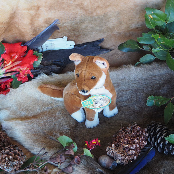  Attatoy Tasmanian Tiger Plush, Large Prehistoric Tasmanian Wolf  Stuffed Animal Toy : Toys & Games