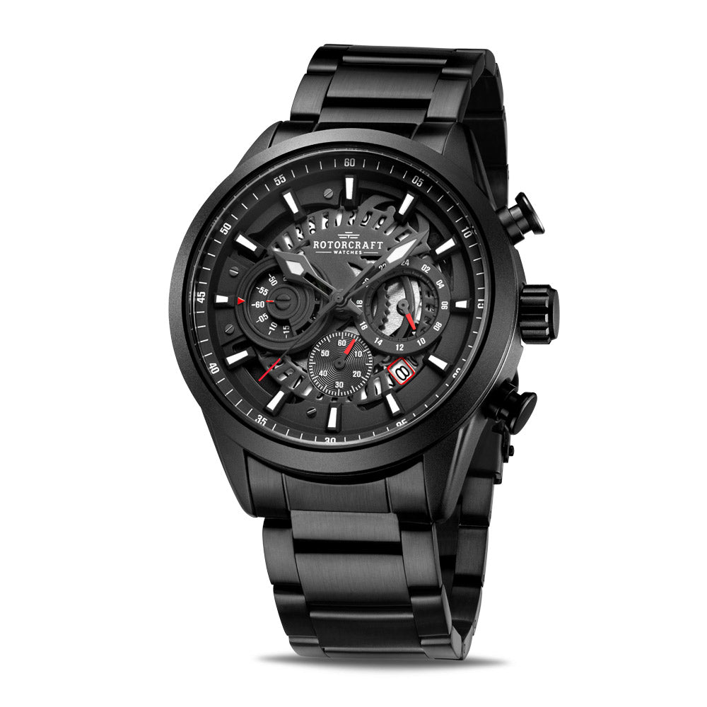 Rotorcraft Runway RC4202 Chrono watch – Rotorcraft Watches 