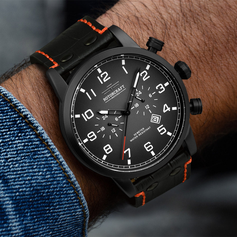 Base RC1302 Dual time Limited Edition – Rotorcraft Watches® | Brandstore