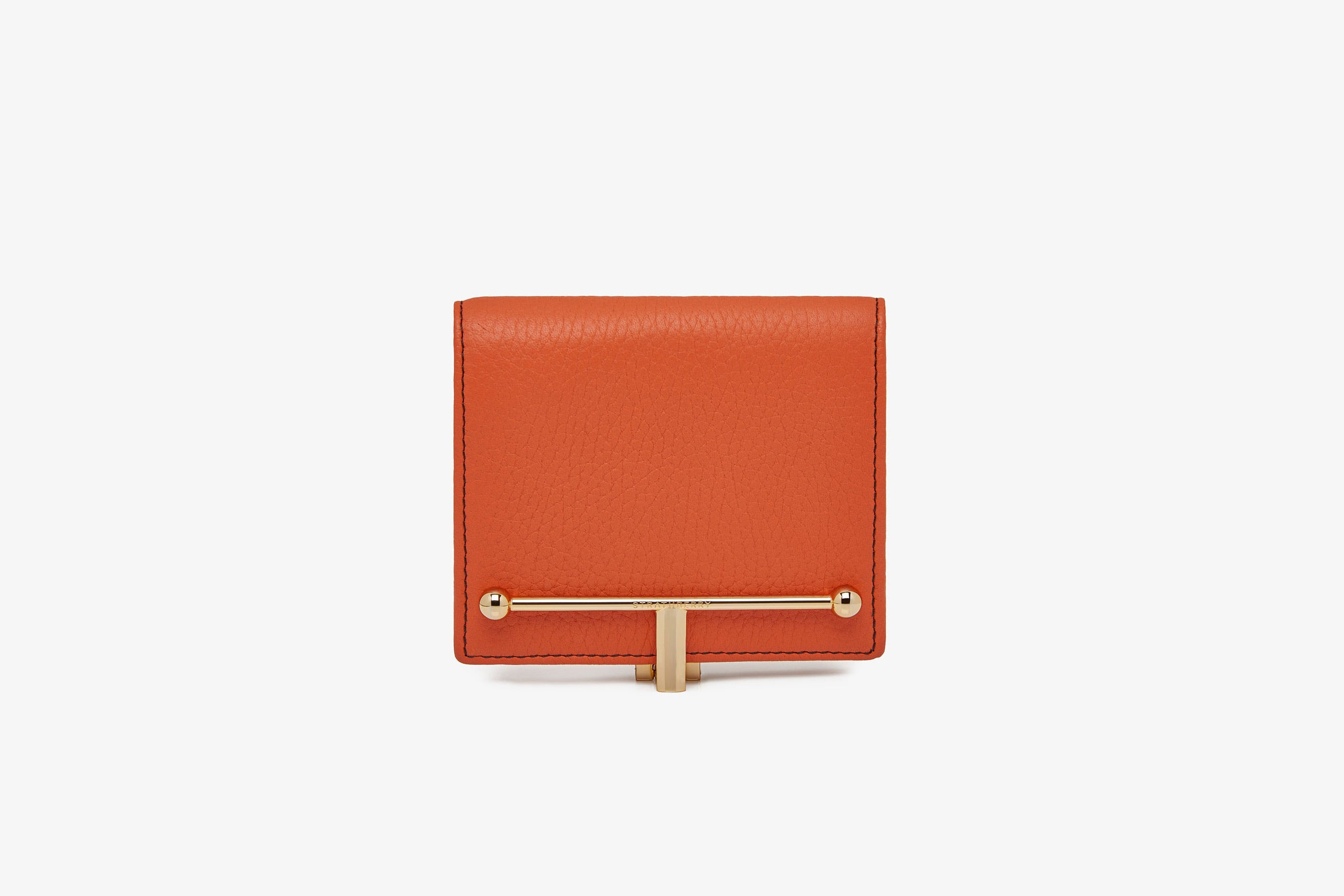 A view showcasing our Melville Street Wallet - Marmalade