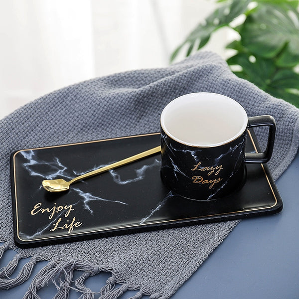 Fancy Marble Coffee Mug – Yugenite