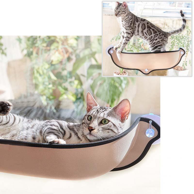 Nouveau Hamac Pour Chat Ideal Pour Fenetre Et Vitre De Voiture Shoppingpourtous