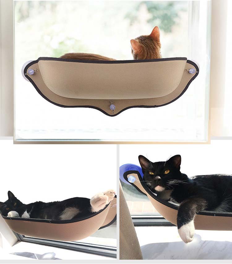 Nouveau Hamac Pour Chat Ideal Pour Fenetre Et Vitre De Voiture Shoppingpourtous