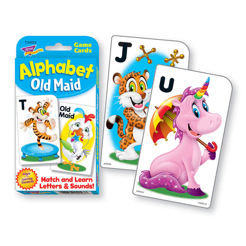 Alphabet Old Maid Cards
