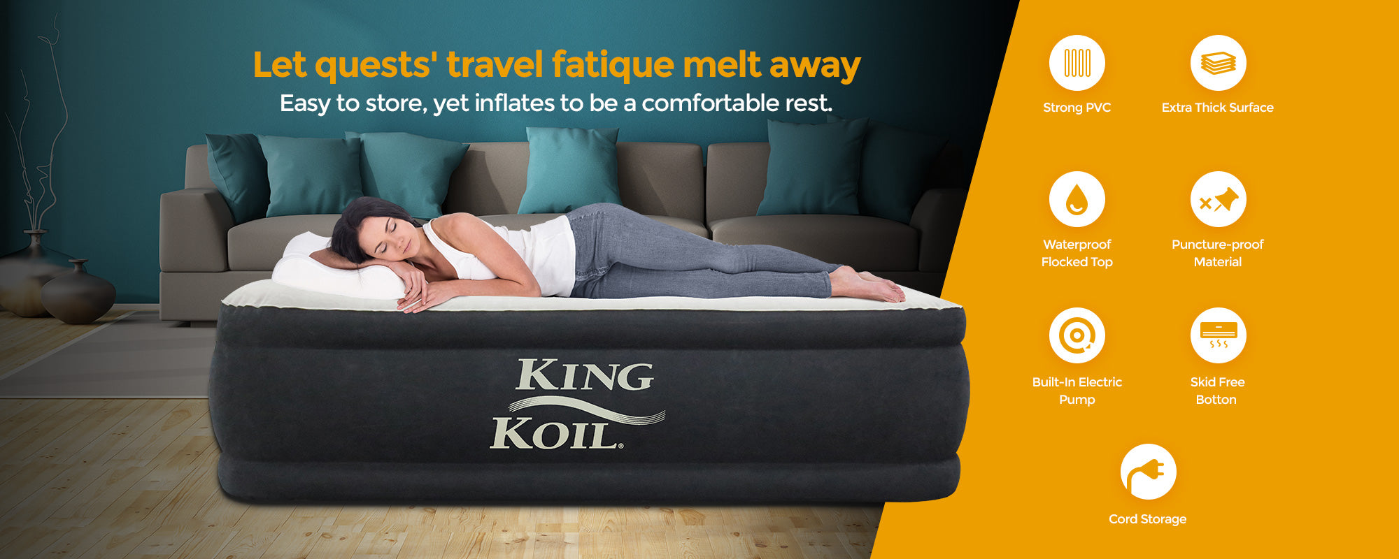 King Koil Airbeds The Best Air Mattresses And Airbeds In The World