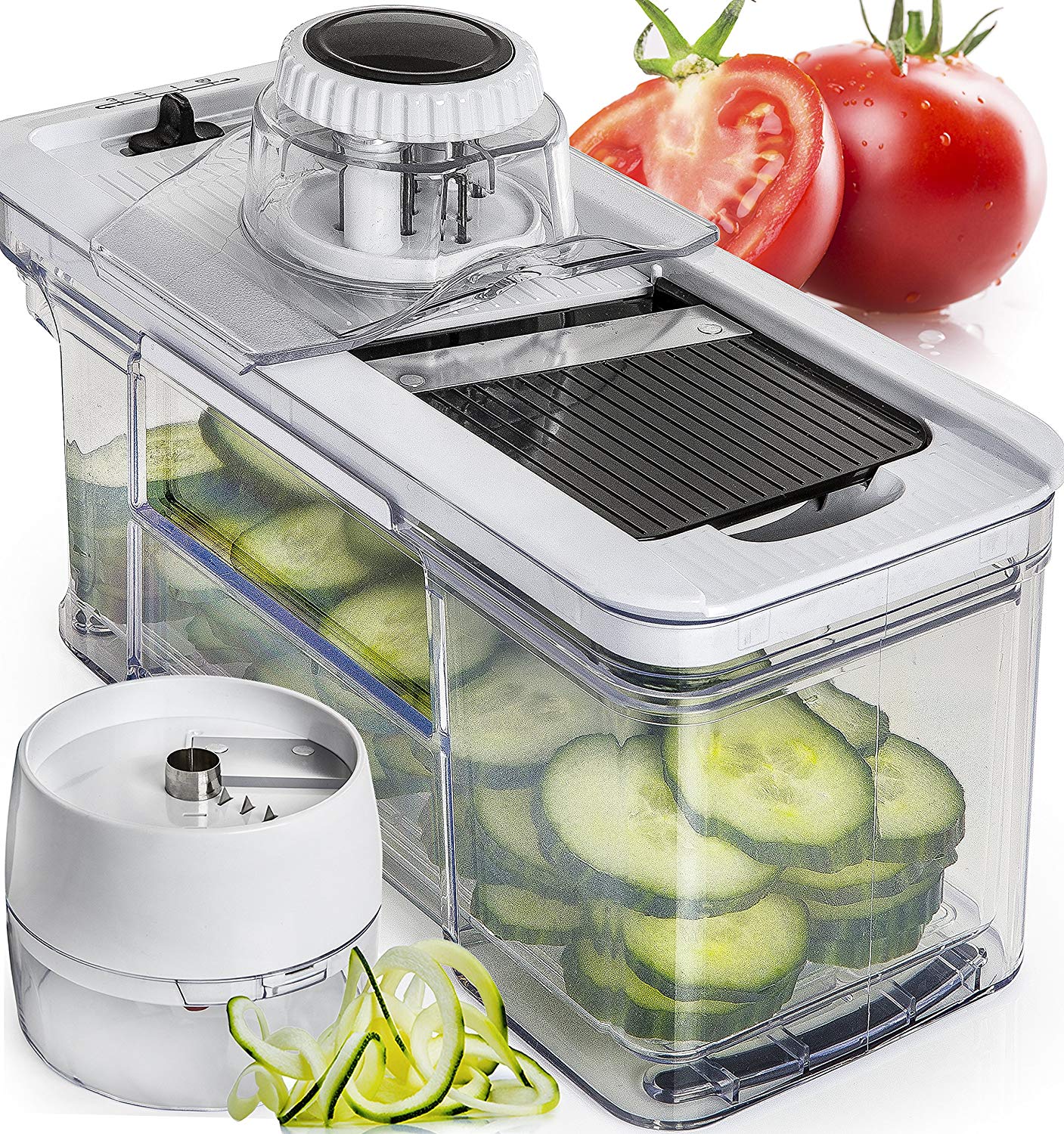 best mandoline slicer with storage container