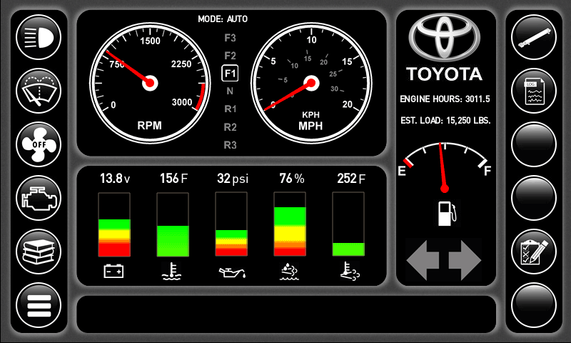 Toyota High-Capacity IC Pneumatic Screen
