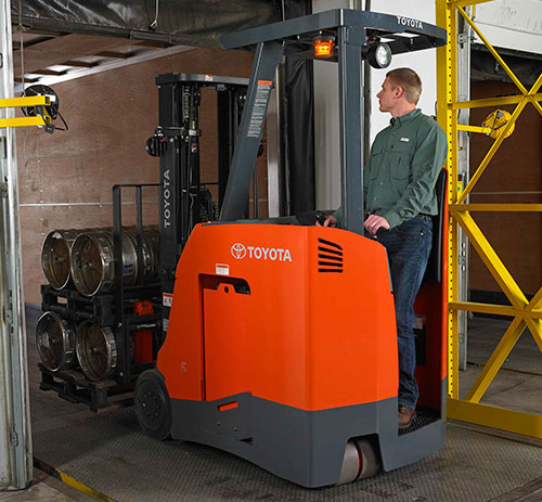 Toyota Stand-Up Rider Forklift