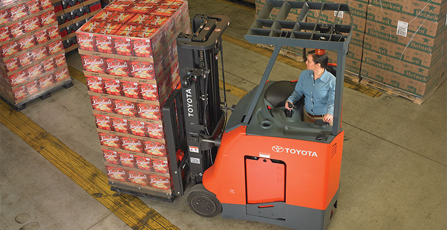 Toyota Stand-Up Rider Forklift