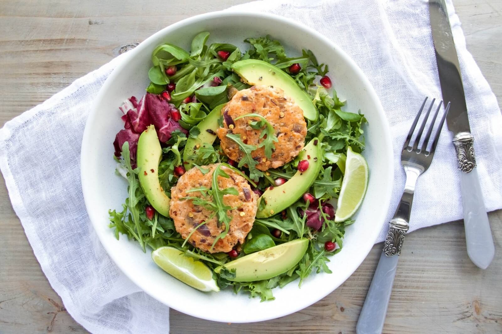 Summer Salmon Burgers