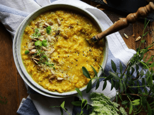 Red Lentil and Coconut Dal