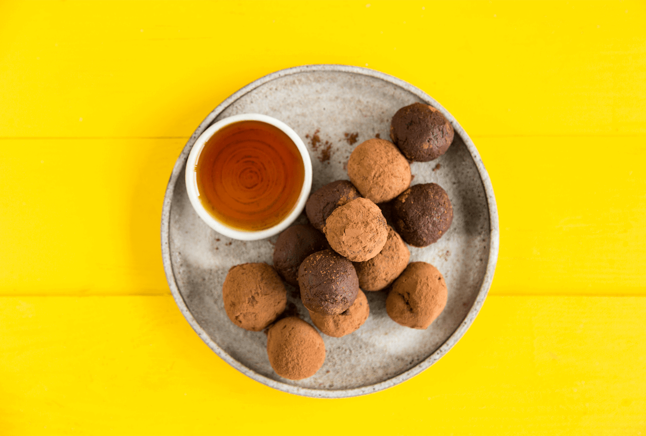 TRY THESE: CASHEW CHOCOLATE TRUFFLES