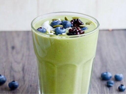 Zingy Lime Green Smoothie