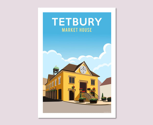 Tetbury Market House poster