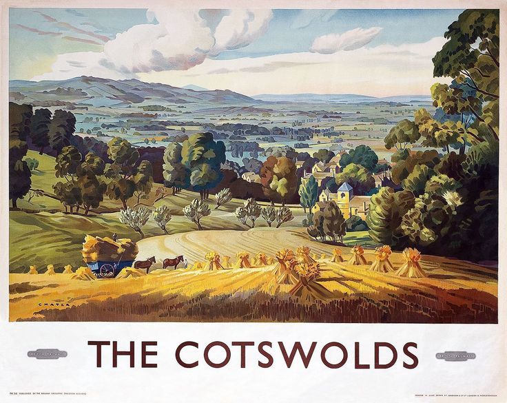 Cotswolds Railway Poster