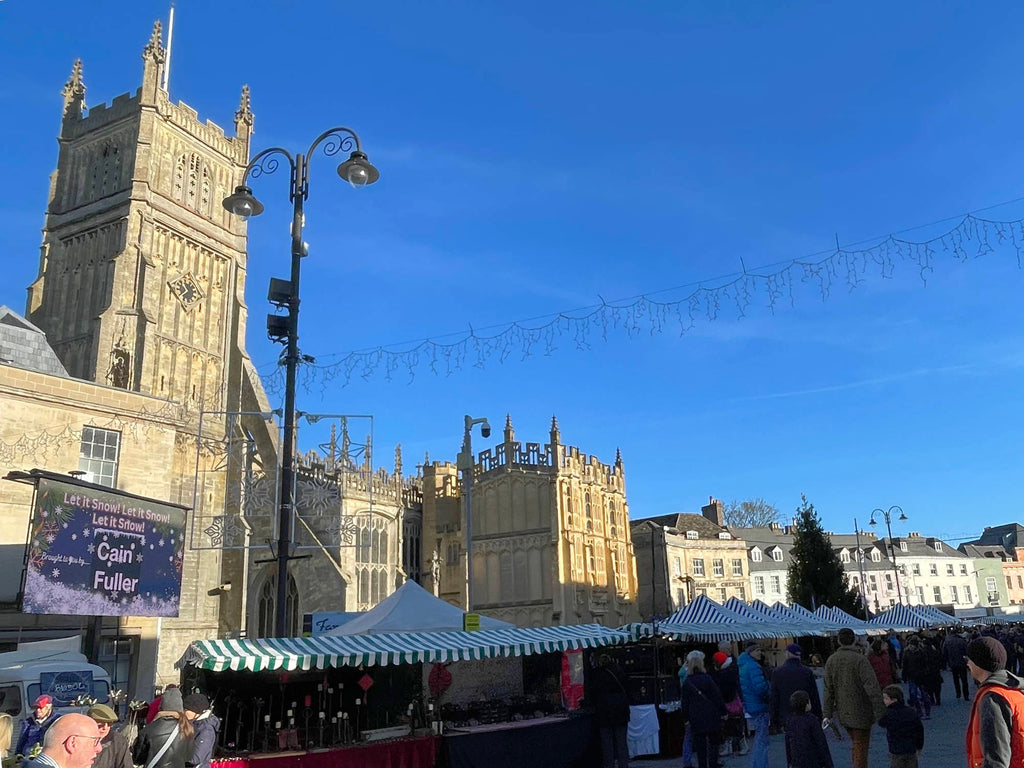 Cirencester marketplace Christmas market