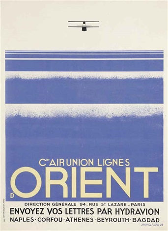 Cie air union lignes d'orient by Jean Olivier