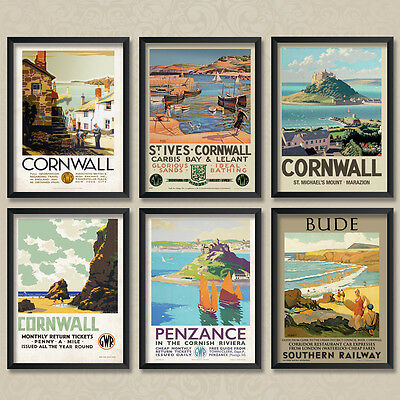 Cornwall GWR posters