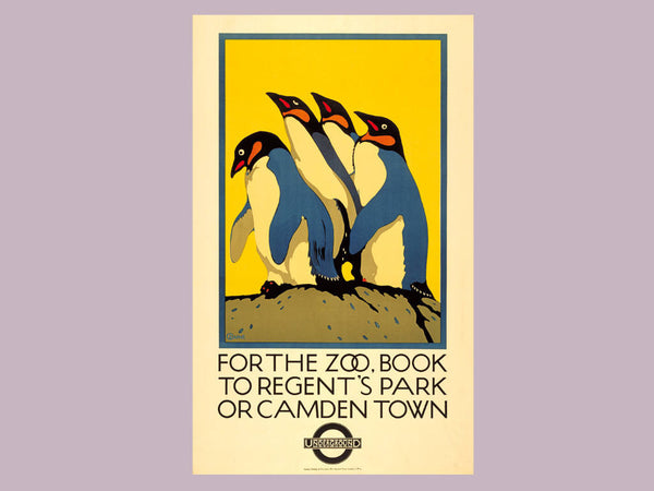 London zoo poster 1921