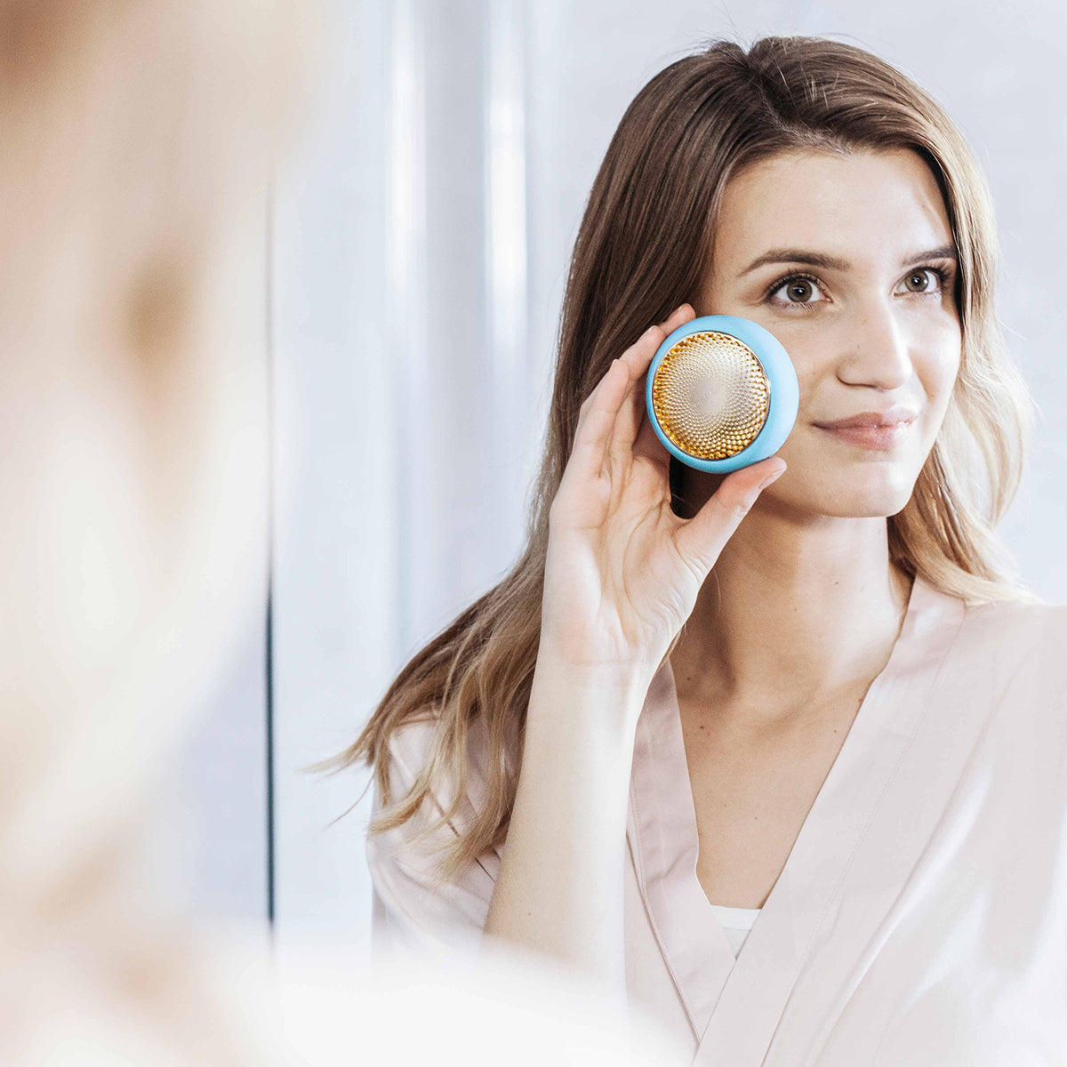 FOREO UFO Smart Maske i brug