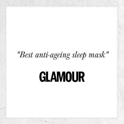 Best anti-ageing sleep mask - quote from Glamour