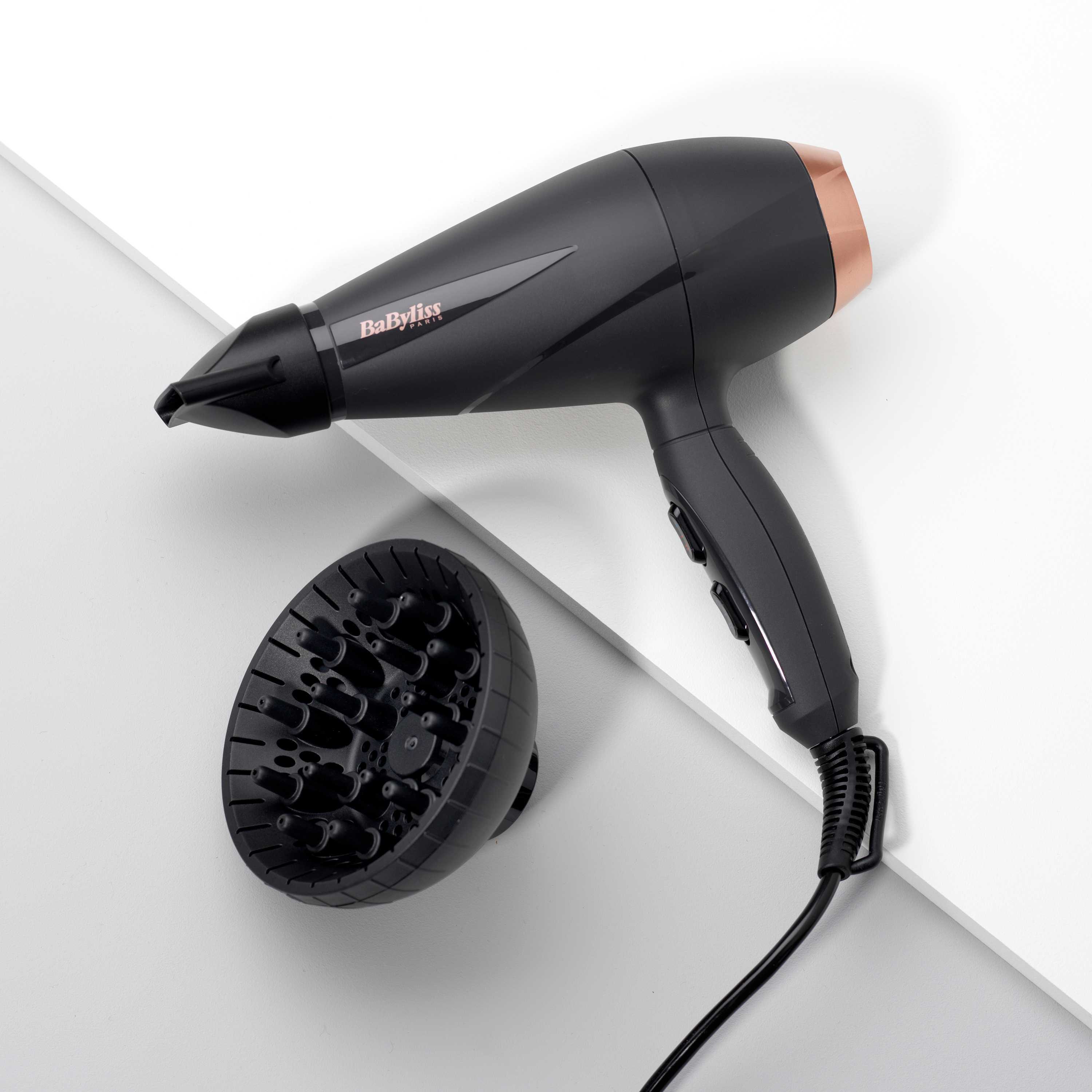 Babyliss Smooth Pro 2100W Hårtørrer og diffuser