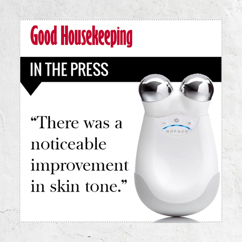 Citat fra Good Housekeeping omkring NuFACE Trinity