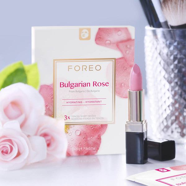 FOREO Bulgarian Rose Moisture-Boosting Sheet Face Mask | CurrentBody US