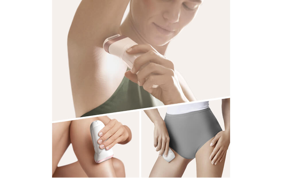 Braun Silk-Epil 9 Senso Smart Epilator i brug