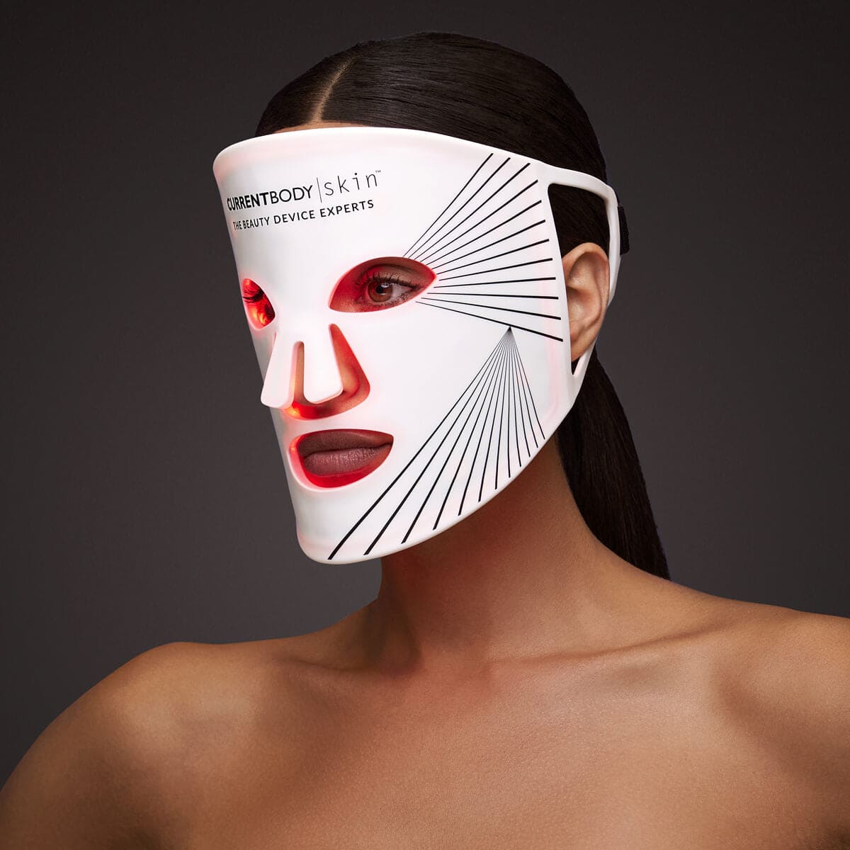 CurrentBody Skin LED Light Therapy Face Mask - Face & Neck Kit