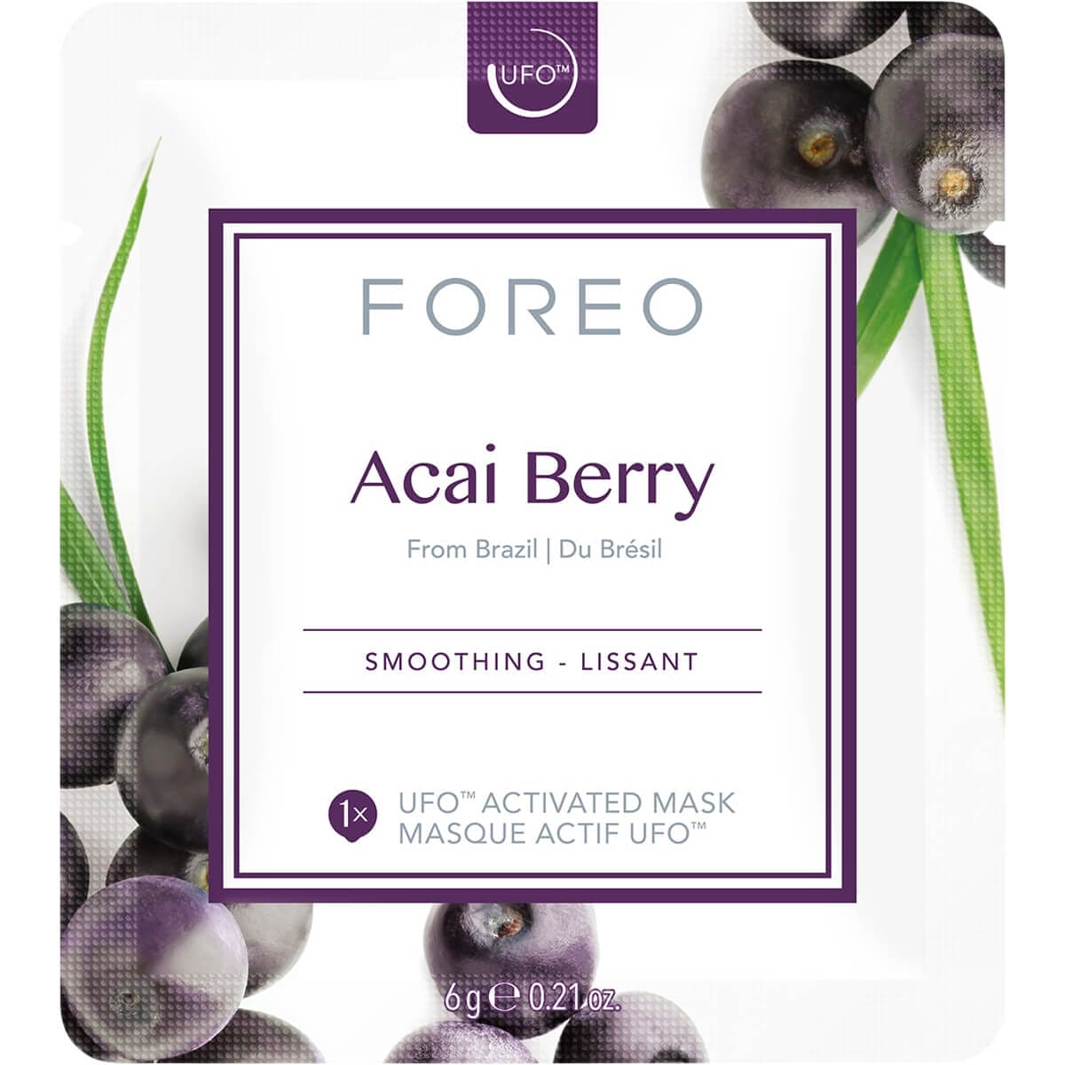 FREE FOREO Farm to Face Collection Mask - Acai Berry - Worth £21