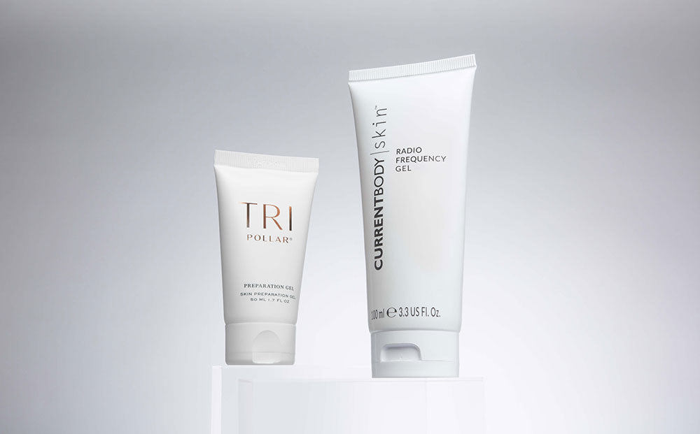 TriPollar Preparation Gel og CurrentBody Skin Radiofrekvens Konduktivt Serum