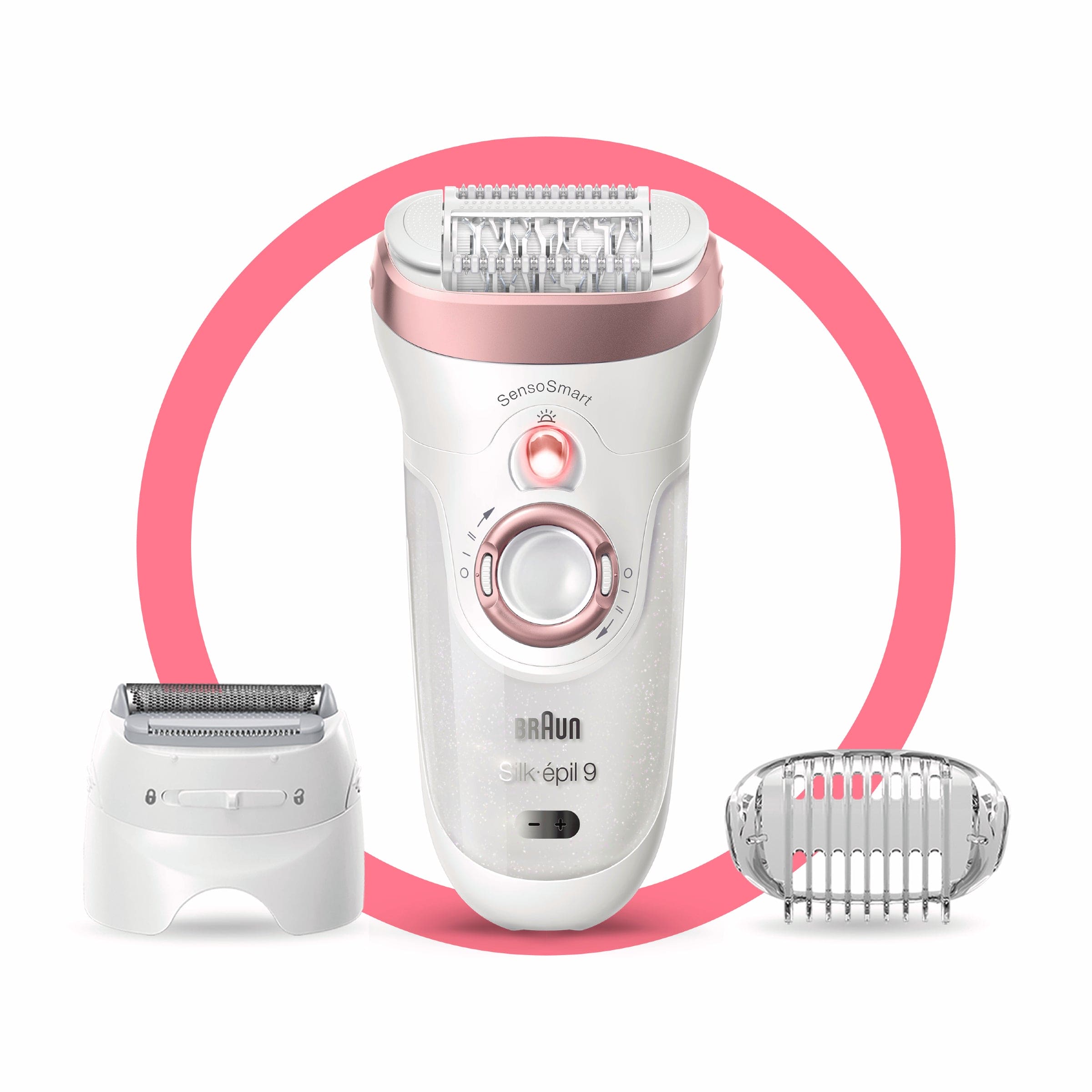 Braun Silk-épil 9 9-720 Epilator for Women for Long-Lasting Hair Removal