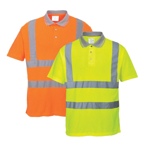 Portwest High Vis Polo Shirt 