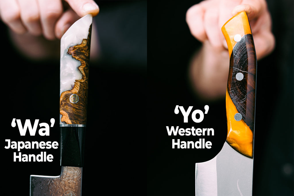 Japanese Knife Handles v.s. Western Knife Handles: What's the Difference?