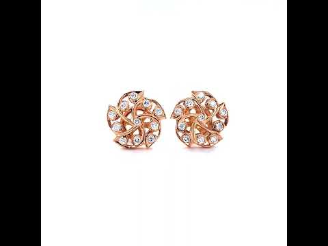 diamond earrings in lalitha jewellery