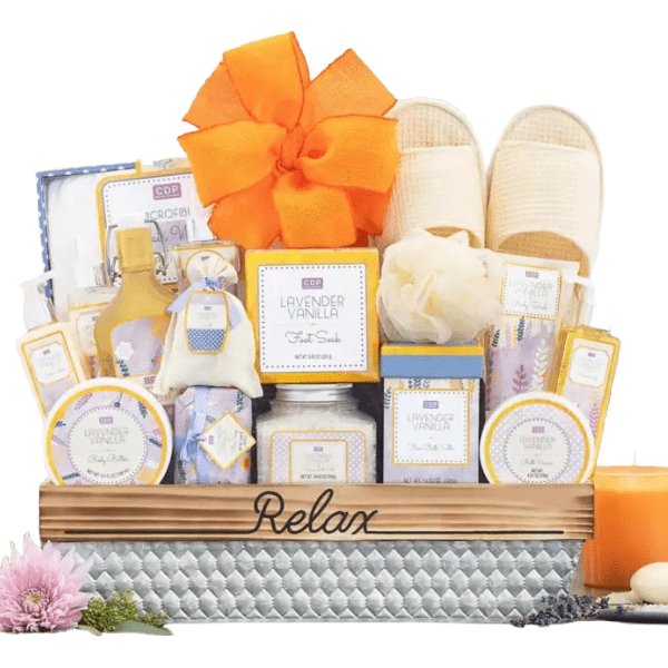 New Mom Home Spa Gift Basket - Relaxation Kit | Nurtured 9 — NURTURED 9