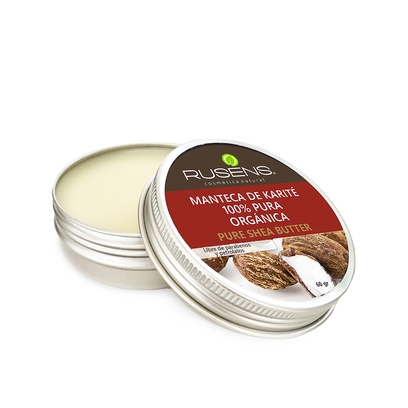 Manteca de karité Orgánica - 60g – Rusens Cosmética Natural