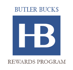 Harley Butler's Butler Bucks Reward Program logo