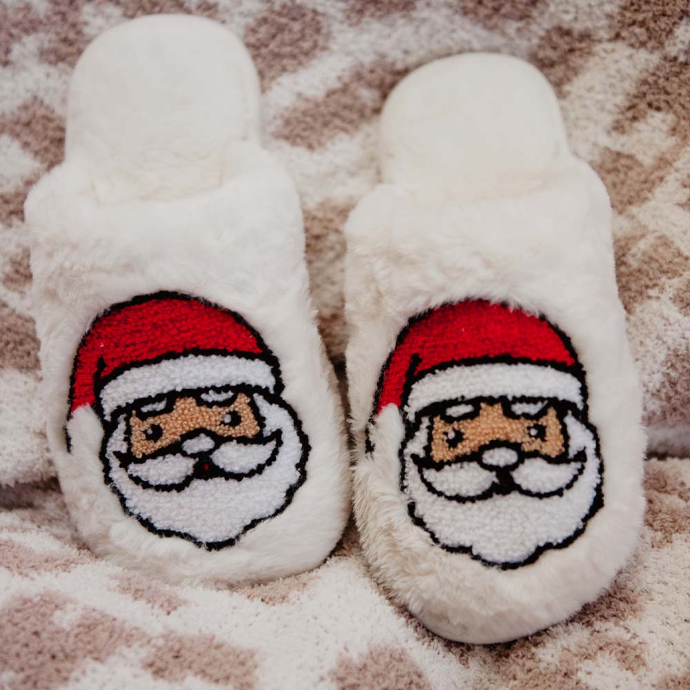 Christmas on sale themed slippers