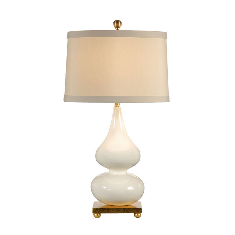 Whitney Lamp - Snow - Harley Butler Trading Company product image