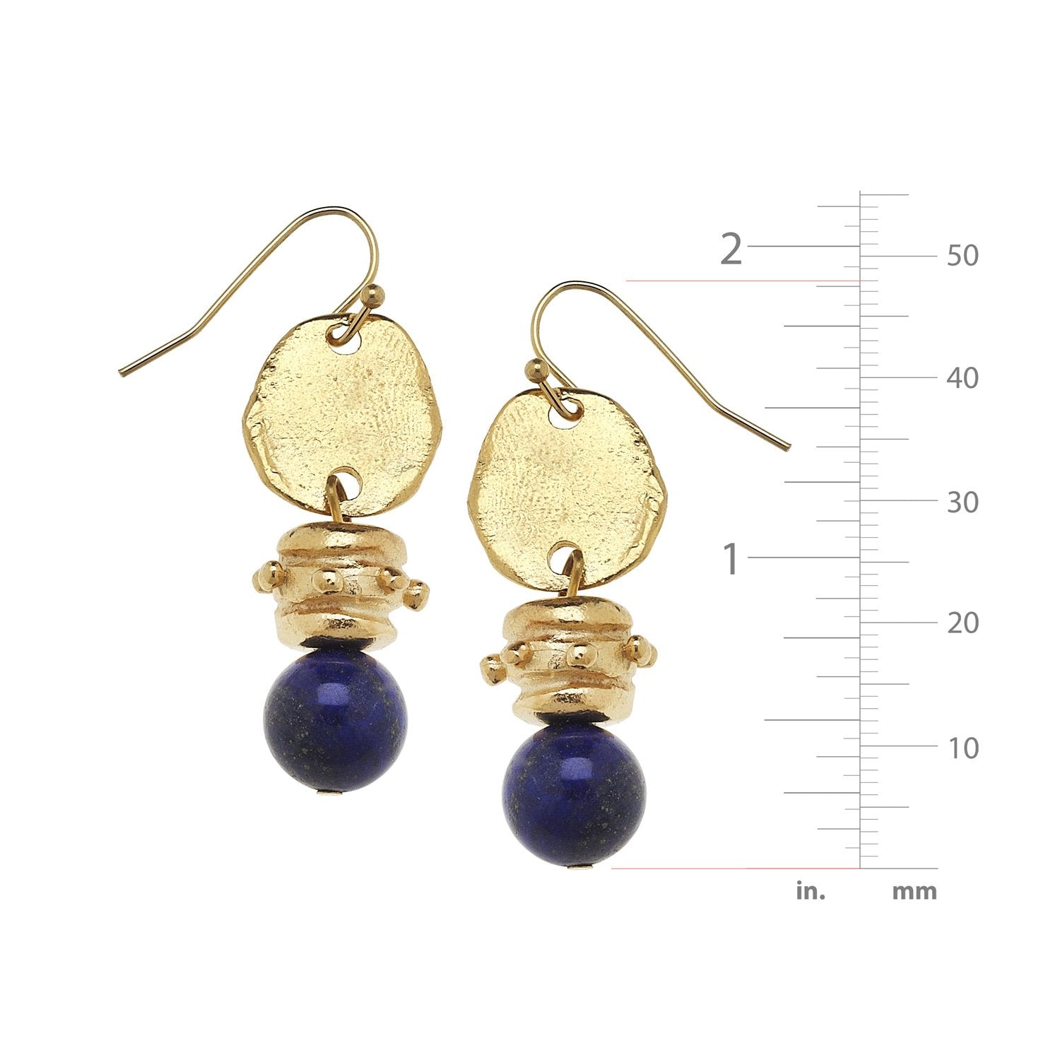 blue lapis earrings